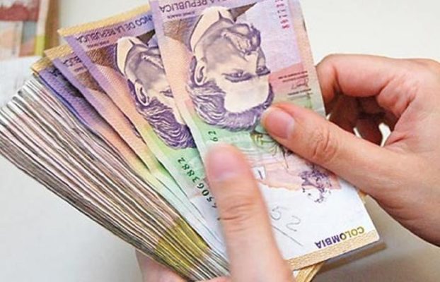 Cotação do peso colombiano