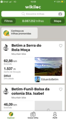 Como usar o Wikiloc
