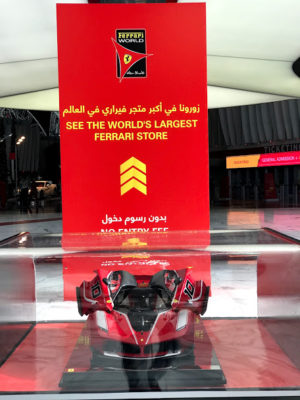 Dicas Ferrari World em Abu Dhabi