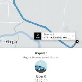 Uber em Foz do Iguaçu